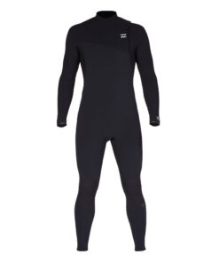 Billabong Mens 4/3mm Furnace Comp Chest Zip Full Wetsuit - LT     (Large Tall)