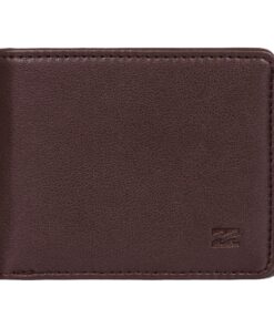 Billabong Mens Vacant Leather Wallet - Chocolate