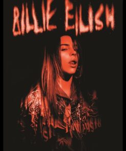 Billie Eilish - Sparks Poster with Black Frame
