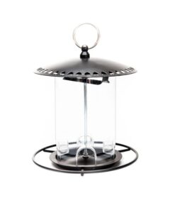 Bird Box Bird Feeder - Black (18,5cm X 17,5cm X 17,5cm)