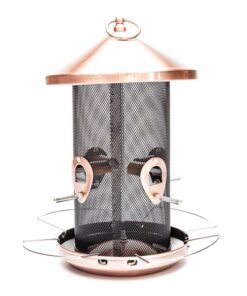 Bird Box Bird Feeder - Copper (31cm X 20cm X 20cm)