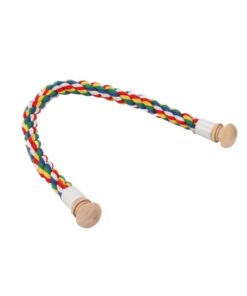 Bird Perch Rope Parrot Standing Rope Perch Stand For Cage Pet Carrier