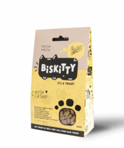 Biskitty Catnip Flavour Cat Treats 200g