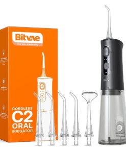 Bitvae C2 Water Dental flosser for Teeth with 3 Modes 6 Jet Tips