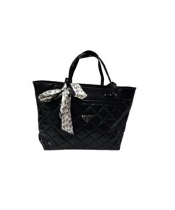Black High Quality Faux Leather Handbag