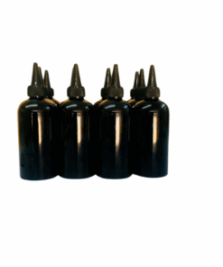 Black Luxurious PET Bottles - 20 x 200ml