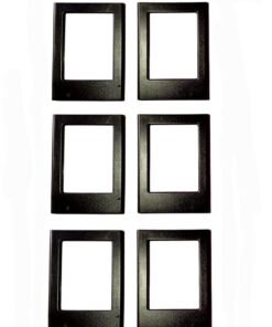 Black Magnetic Frame Tiles for Instax Mini 6pc