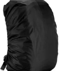Black Rain Cover for Backpack School Bag - 30-40L