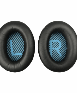 Black Replacement Ear Pads Cushions Compatible with Bose Quietcomfort