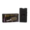 Black Self Defence Flashlight with Electric Shock