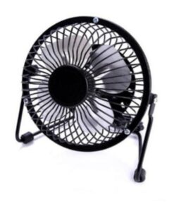 Black USB Cooling Fan - Black