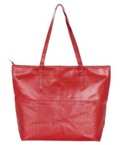 Blackcherry Basic Pattern Shopper - Red