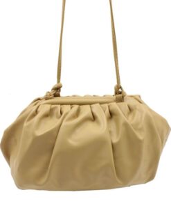 Blackcherry Mini Baguette Bag - Tan