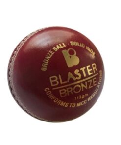 Blaster Bronze Cricket Ball - 113g Red - 156 g
