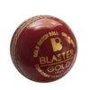 Blaster Gold Cricket Ball - 135g Red - 142 g
