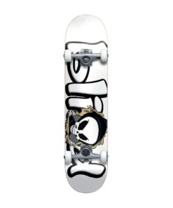 Blind Skateboard Complete - Bust Out Reaper - White - 7.625" Street
