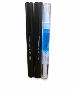 Blinkers Active Mini Armless Thin Frame Reading Glasses & Silicone Case - +2.50