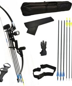 Blitzwolf Recurve Bow & Arrow Set - Archery Bow - Adjustable Draw Weight