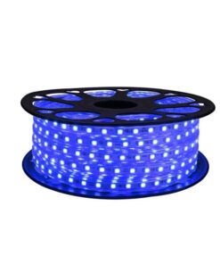 Blue 100M LED Strip Light 220V IP67  60 LEDs/ meter 5050 SMD LED