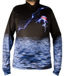 Blue Bolt Fishing Shirt - S
