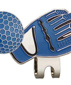 Blue Glove Hat Clip