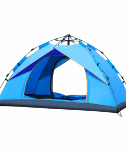 Blue Instant Pop Up Camping Tent