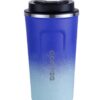 Blue Stainless Steel Vacuum Flask Cup