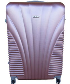 Blue Star 1 Piece Hard Outer Shell Luggage 20" - Rose Gold