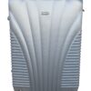 Blue Star 1 Piece Hard Outer Shell Luggage 20" - Silver