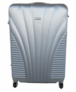 Blue Star 1 Piece Hard Outer Shell Luggage 28" - Silver