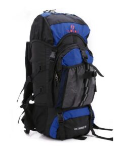 Bluebuck 55L Outdoor Sport Camping Backpack with Rain Cover FX-8852 - Blue