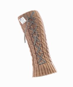 BlueThorn Knitted Winter Leg Warmer for Women - Sport Socks - X-PNK