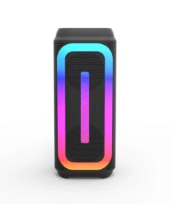 Bluetooth Portable Wireless Outdoor Speaker with Moving Colorful Lights
