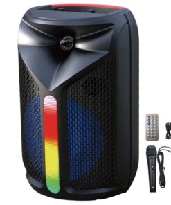 Bluetooth Speaker Wireless Portable Party Speaker with Lights - 2 Pack