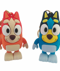 Bluey & Bingo Schoolbag Tag & Keyholder Combo - Bluey & Friends - Figurine