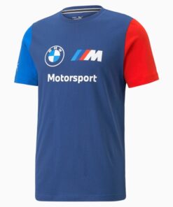BMW Puma MMS ESS Logo Tee - Blue - XL
