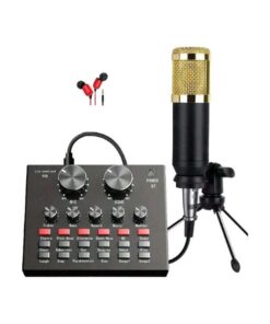 BN800 - Professional Streaming Microphone With Integrated Mixer - Black