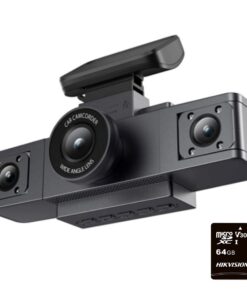 BNETA F300 2MP DashCam - 3 Channel Simultaneous recording SD Card Bundel