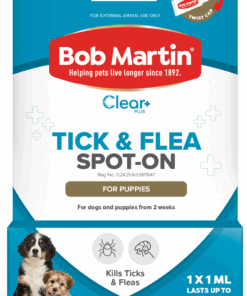BOB MARTIN Clear+ Spot-On For Puppies 1ml