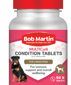 BOB MARTIN Multicare Conditioning Tablets for Large Dogs over 14kg - 50's