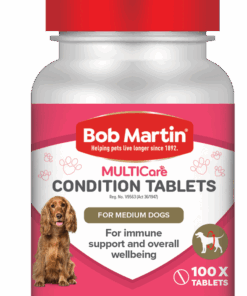 BOB MARTIN Multicare Conditioning Tablets for Medium Dogs from 4-14kg 100's