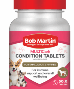 BOB MARTIN MultiCare Conditioning Tablets for Small Dogs & Puppies 50's