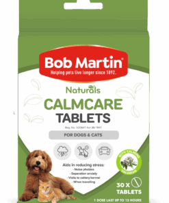 BOB MARTIN Naturals Calmcare Tablets for Dogs & Cats 30's