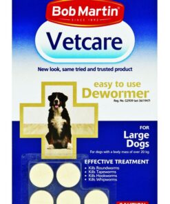 Bob Martin - Vetcare Dewormer - Large Dogs - 5 Tablets
