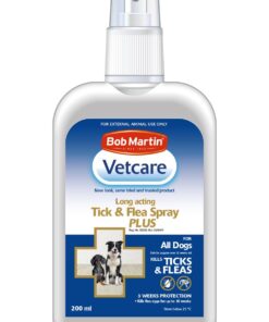 Bob Martin - Vetcare Long-Acting Tick & Flea Spray - 200ml