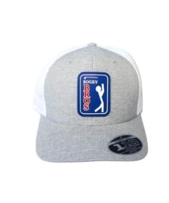 Bogey Bros Curved Bill Grey/White Headwear