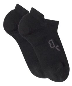 Boody Eco Wear Bamboo Womens Active Sport Socks - 4 Pack - Black