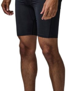 boohooMAN - Men's Active Base Layer 7inch Short - Black - S