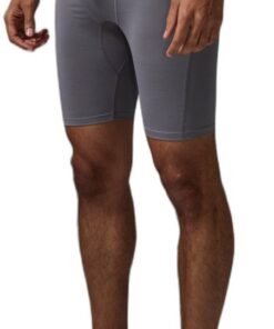boohooMAN - Men's Active Base Layer 7inch Shorts - Charcoal - M