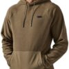 boohooMAN - Men's Active Fleece Hoodie - Khaki - XL
